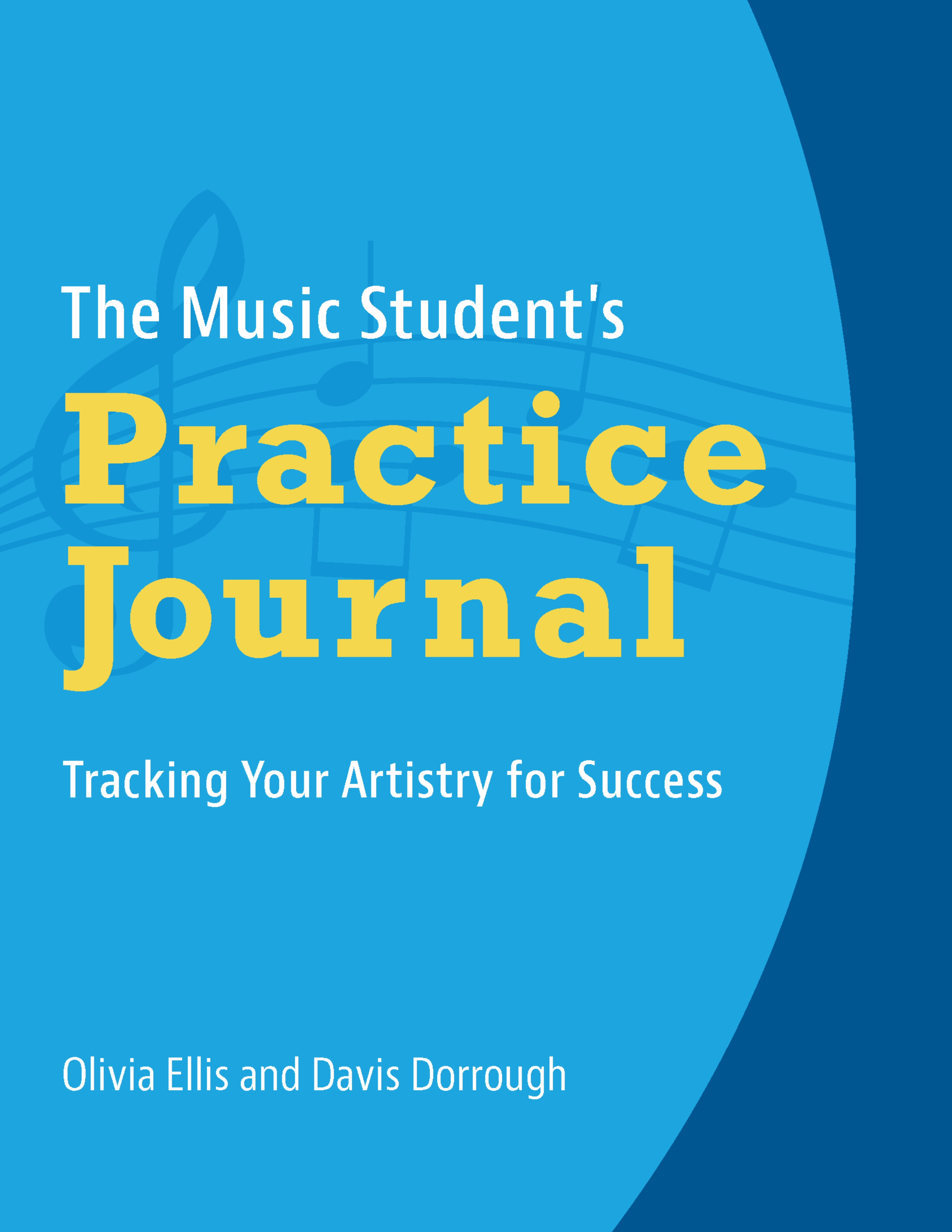 Cover of Piano Practice Journal Book