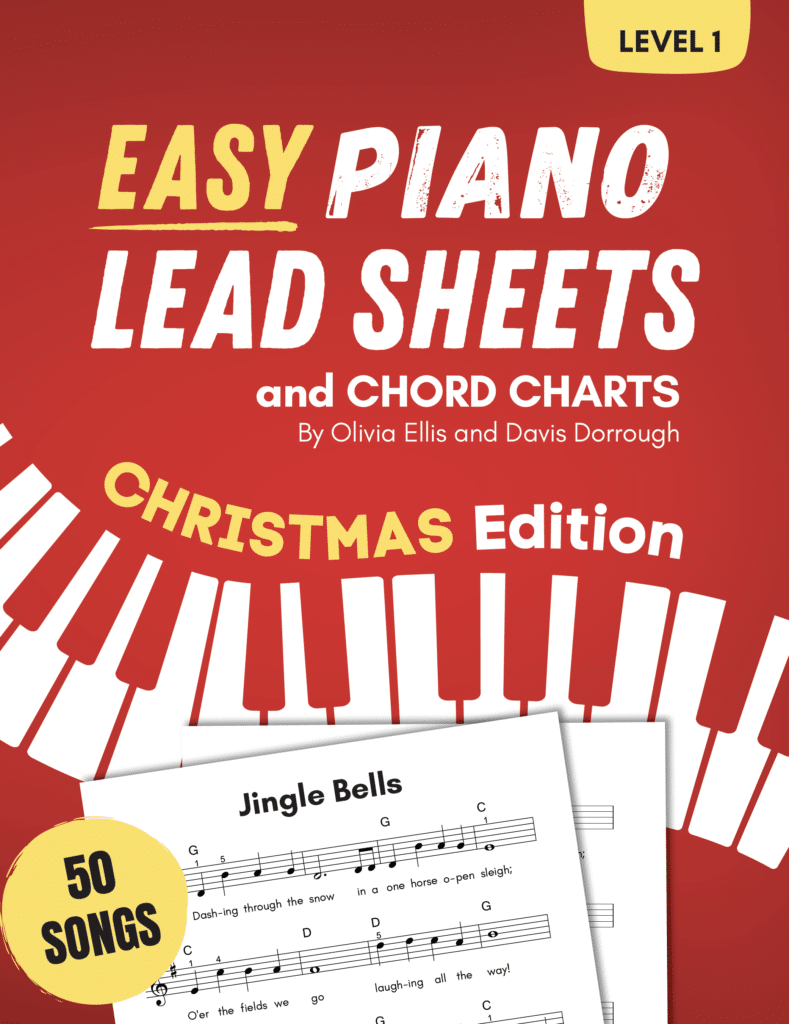 Easy Piano Lead Sheets Christmas Edition