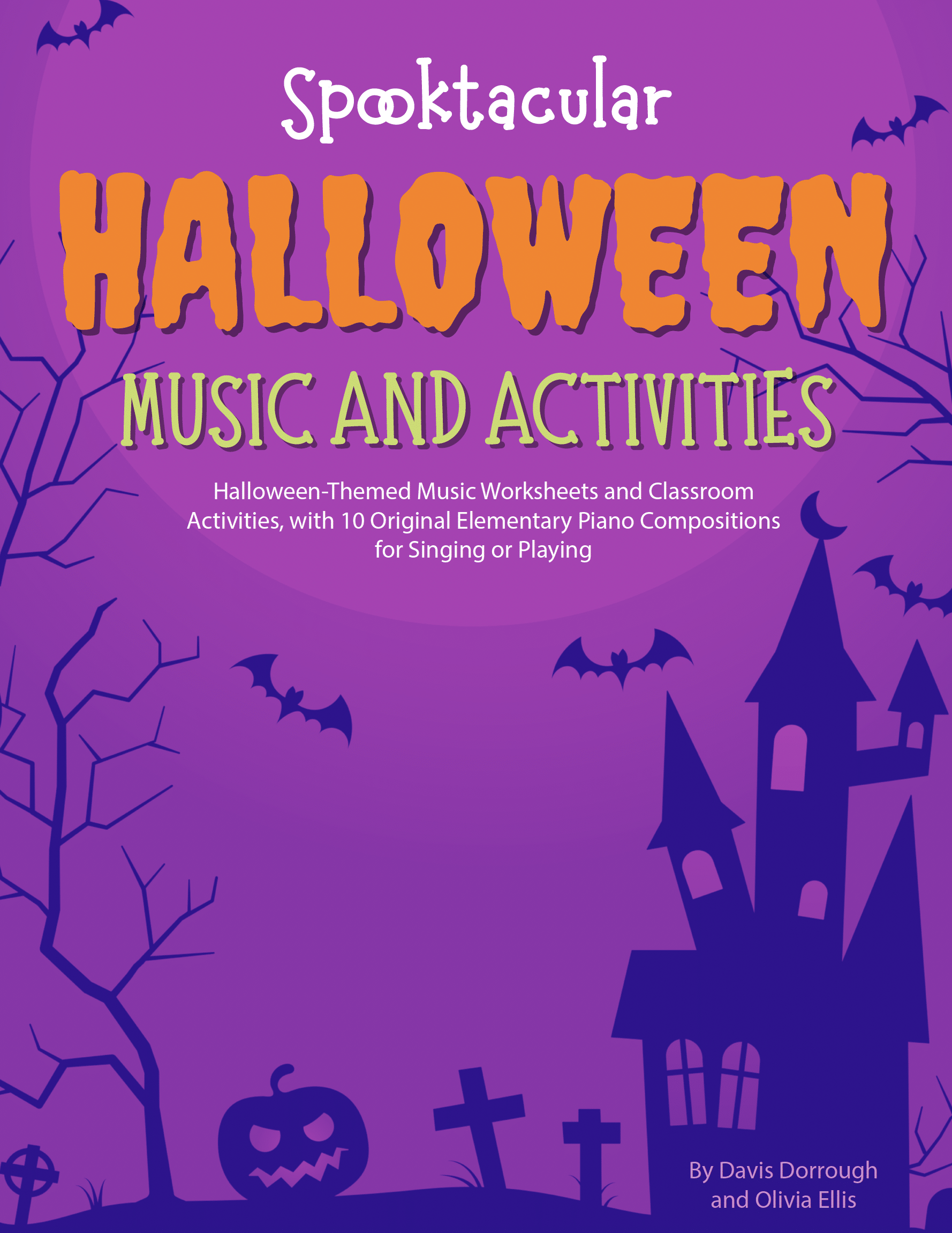Spooktacular Halloween Music and Activities Book Cover